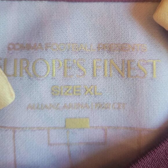 Comma Lamine Yamal Jersey Europes Finest Edition XL #19 Red - Picture 2 of 5